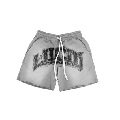 Acid Wash Shorts GREY